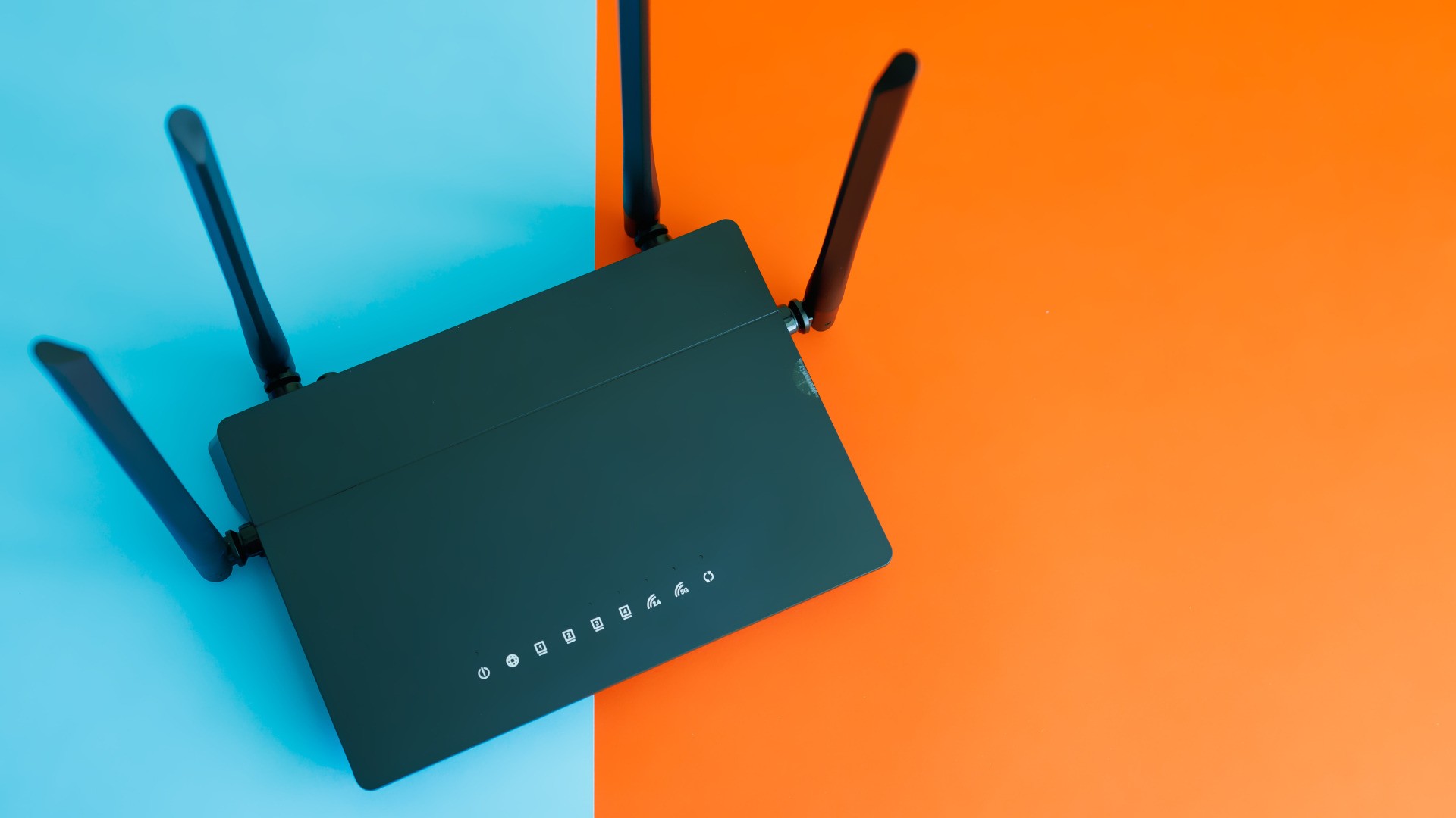 Een router die mogelijk is gehackt